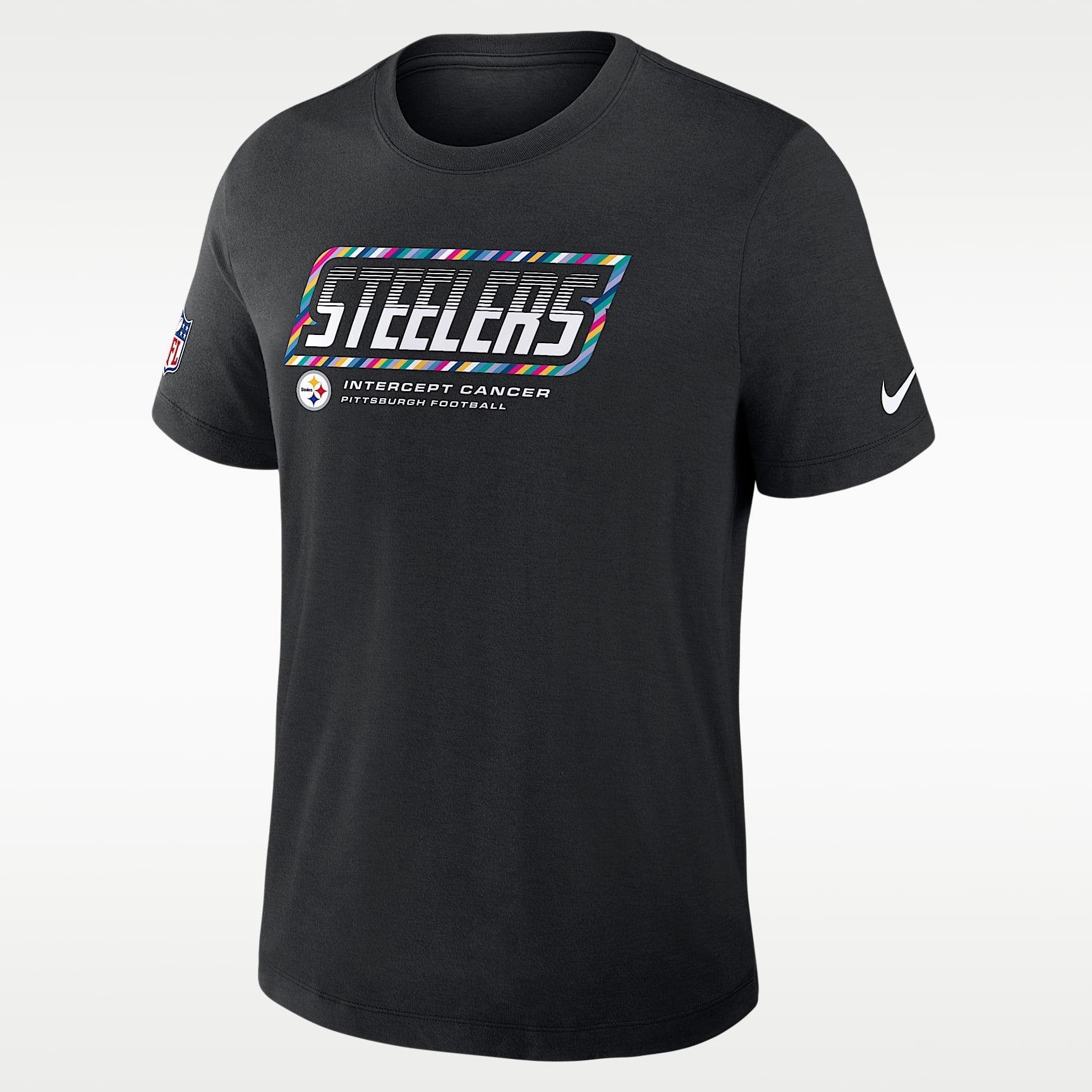 PITTSBURGH STEELERS ツローバック/アメフット/シャツ Pittsburgh Steelers Crucial Catch Sideline Men's Nike Dri-FIT NFL